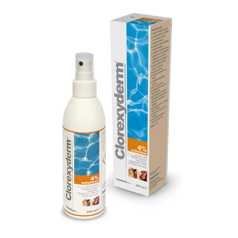 CLOREXYDERM 4% SPRAY, antiseptinis odos purškalas, šunims ir katėms