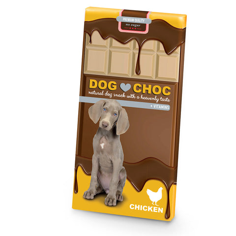 DOG CHOC, šokoladas su vištiena šunims